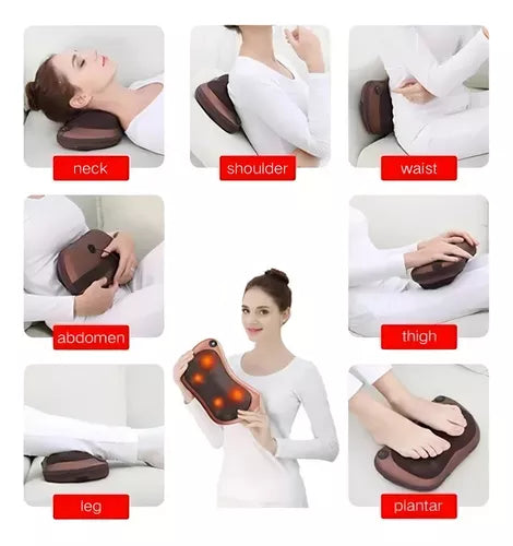 Masajeador Almohada Cuello Espalda